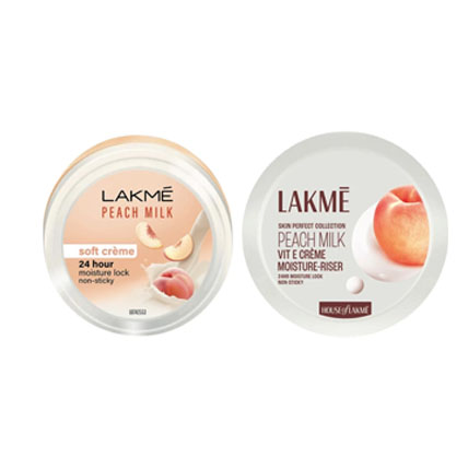 Lakme Moisturiser Peach Milk Vitamin E 